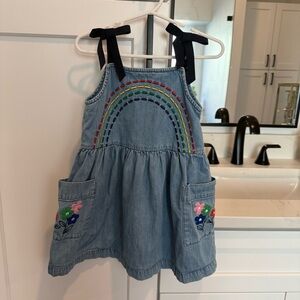 Hanna Andersson size 4 rainbow dress